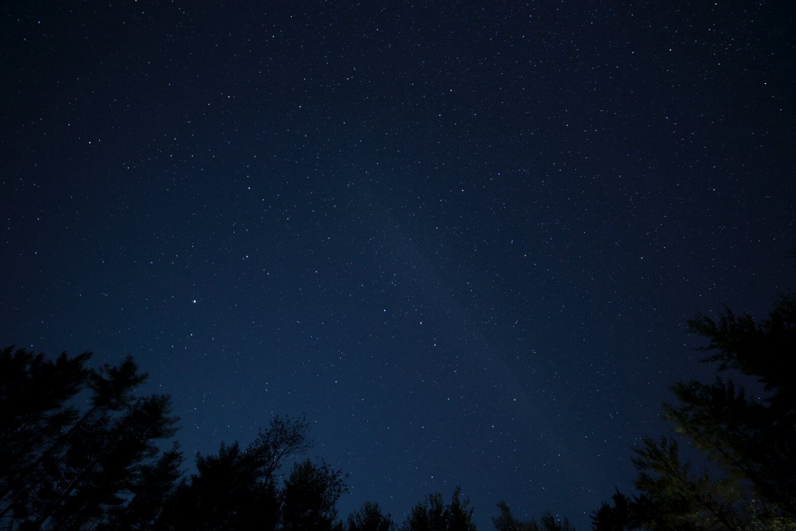 Night sky at Walton Hall and Gardens