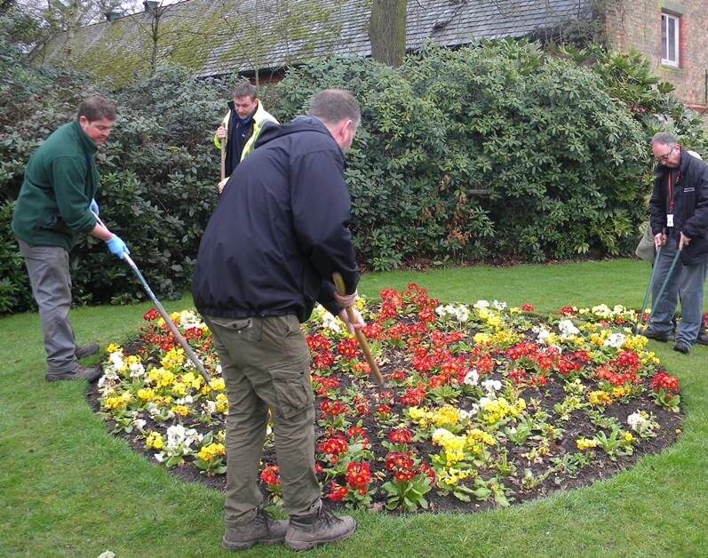 Volunteering at Walton Hall and Gardens, Warrington