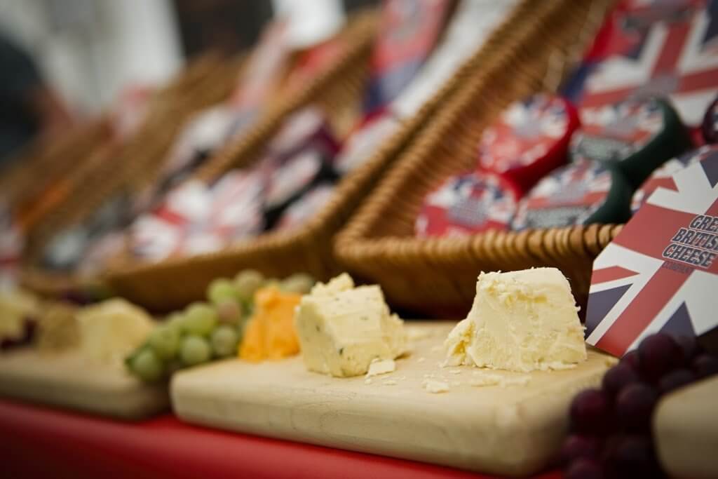 A cheese boardWalton Hall and Gardens Food Festival