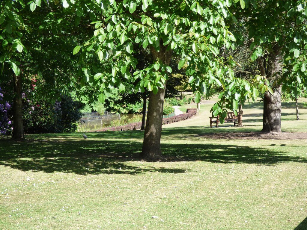 Walton Hall Formal Gardens looking lovely in the sunshine