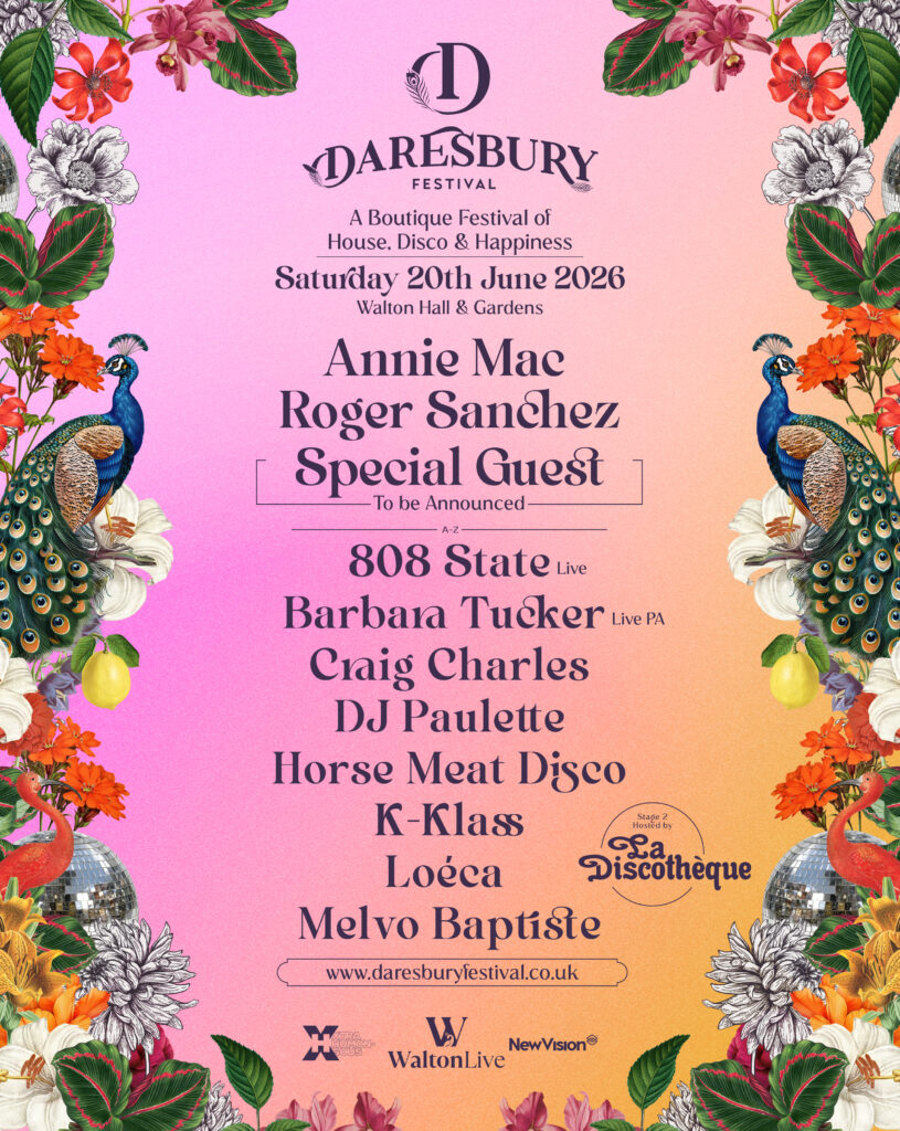 2026 line-up of artists