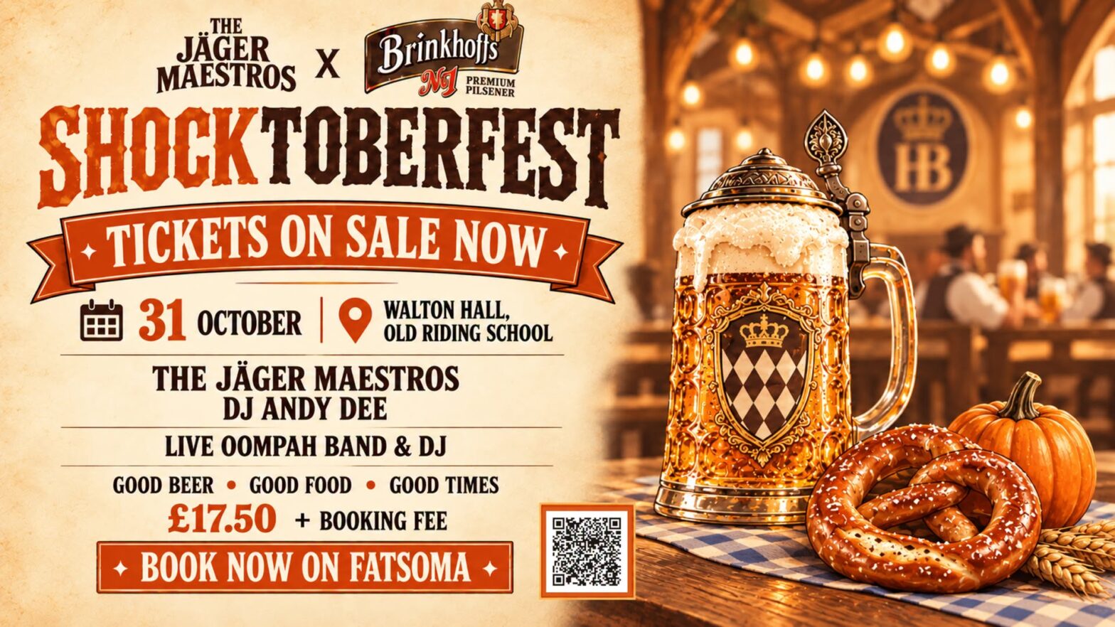 Shocktoberfest promotional poster