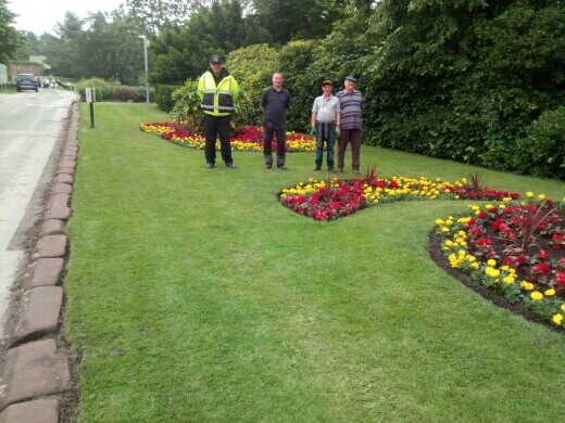 The Walton Lea Project members at Walton Hall and Gardens