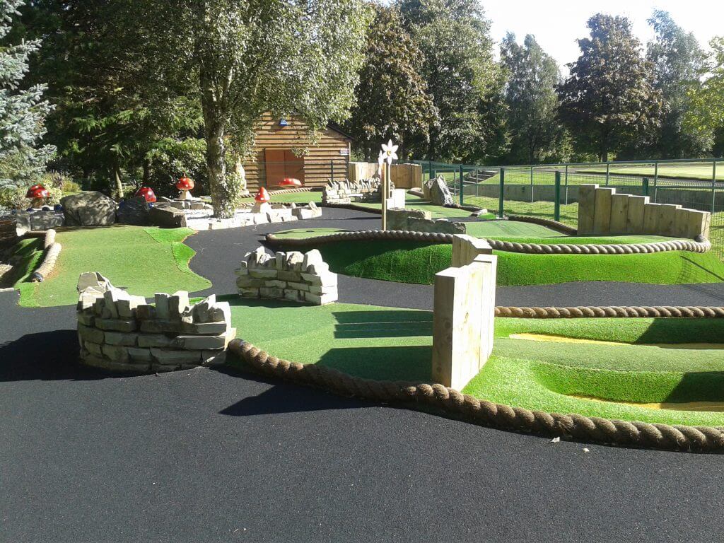 Adventure Golf course at Walton Hall and Gardens