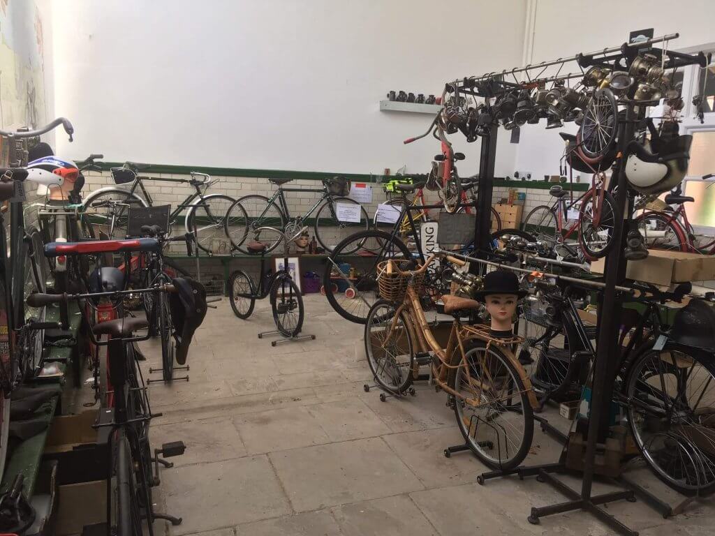 The Cycle Museum workshop at Walton Hall and Gardens