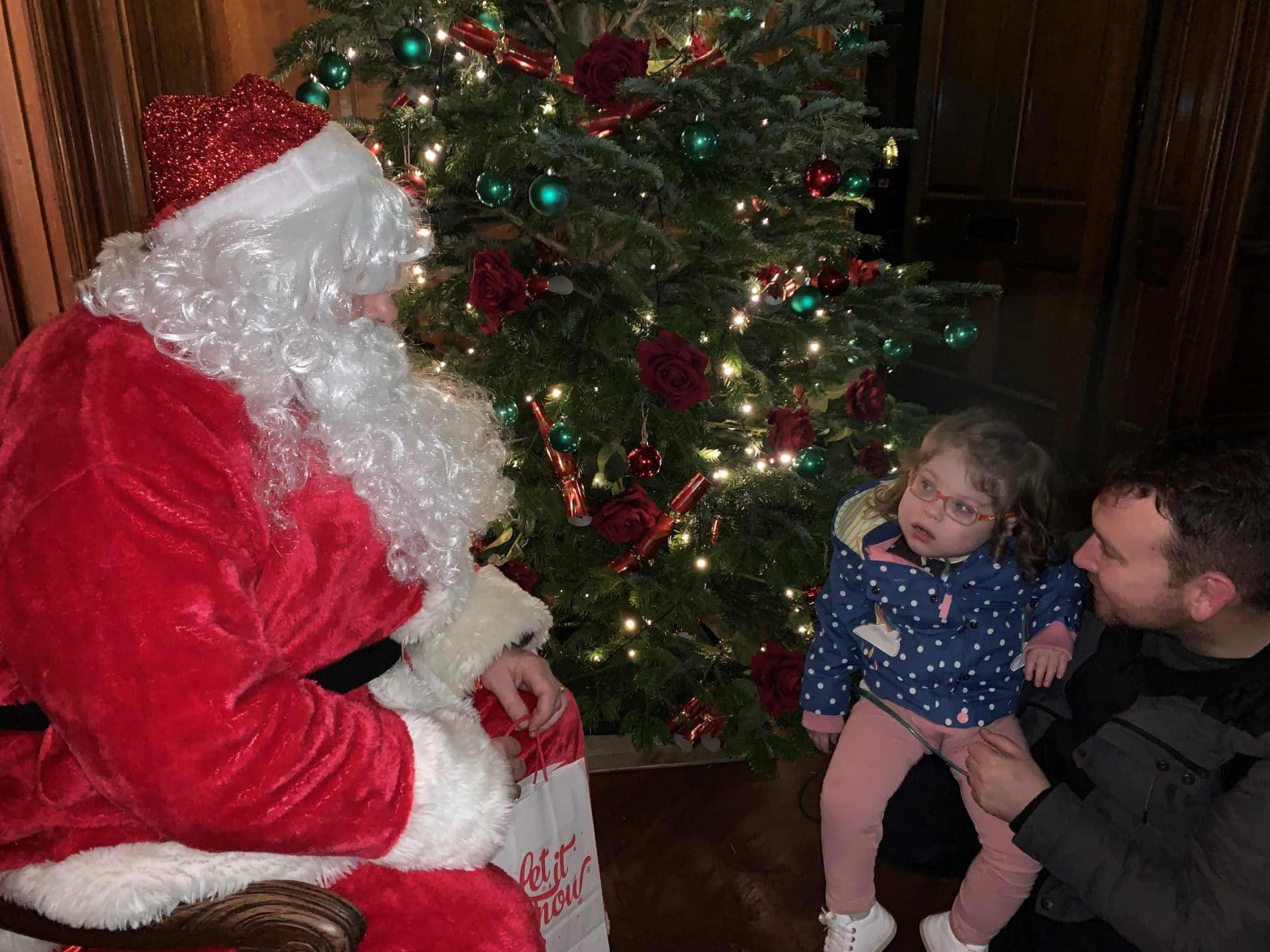 Santa at Walton Hall and Gardens